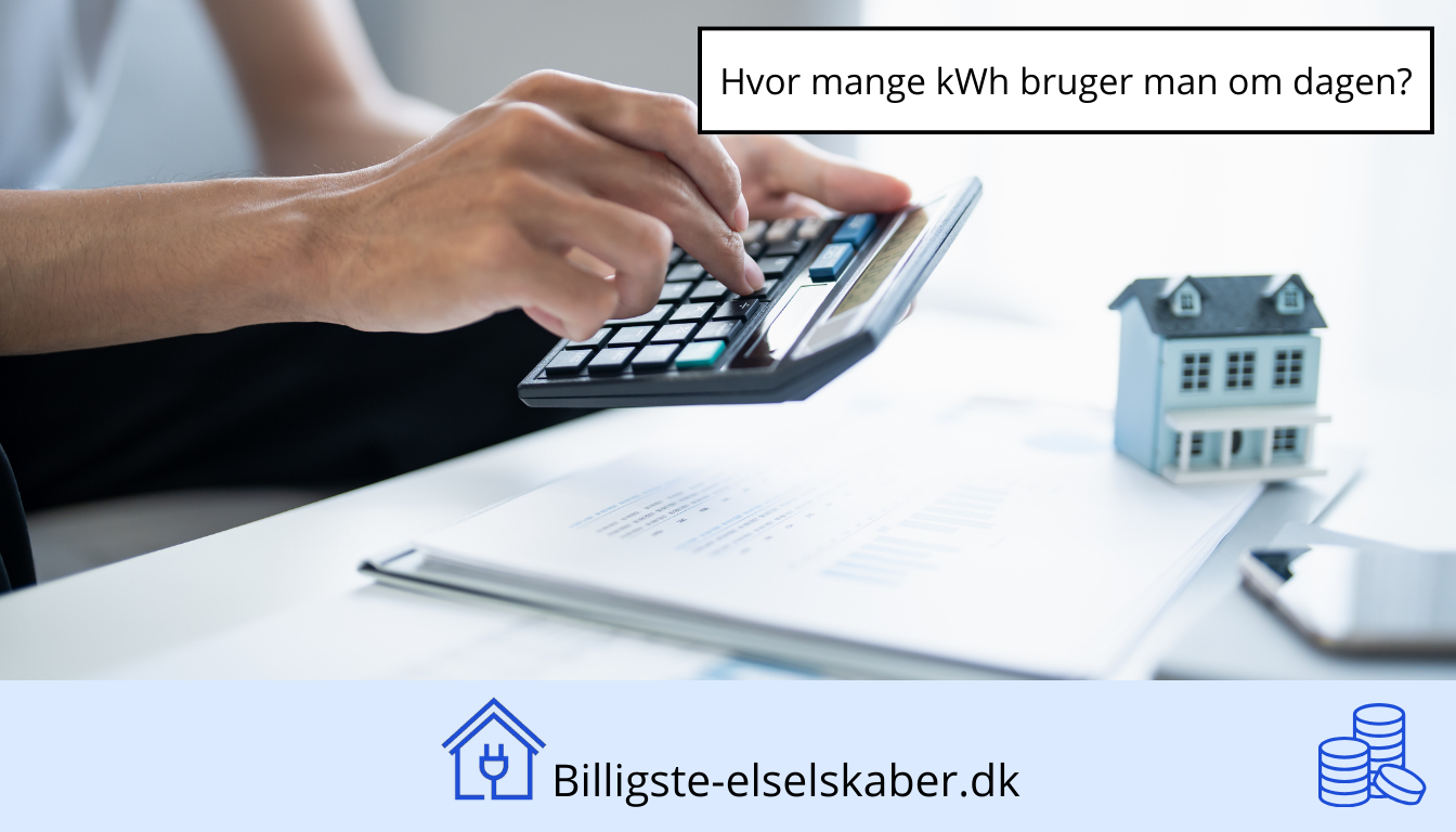 Hvor mange kWh bruger man om dagen?